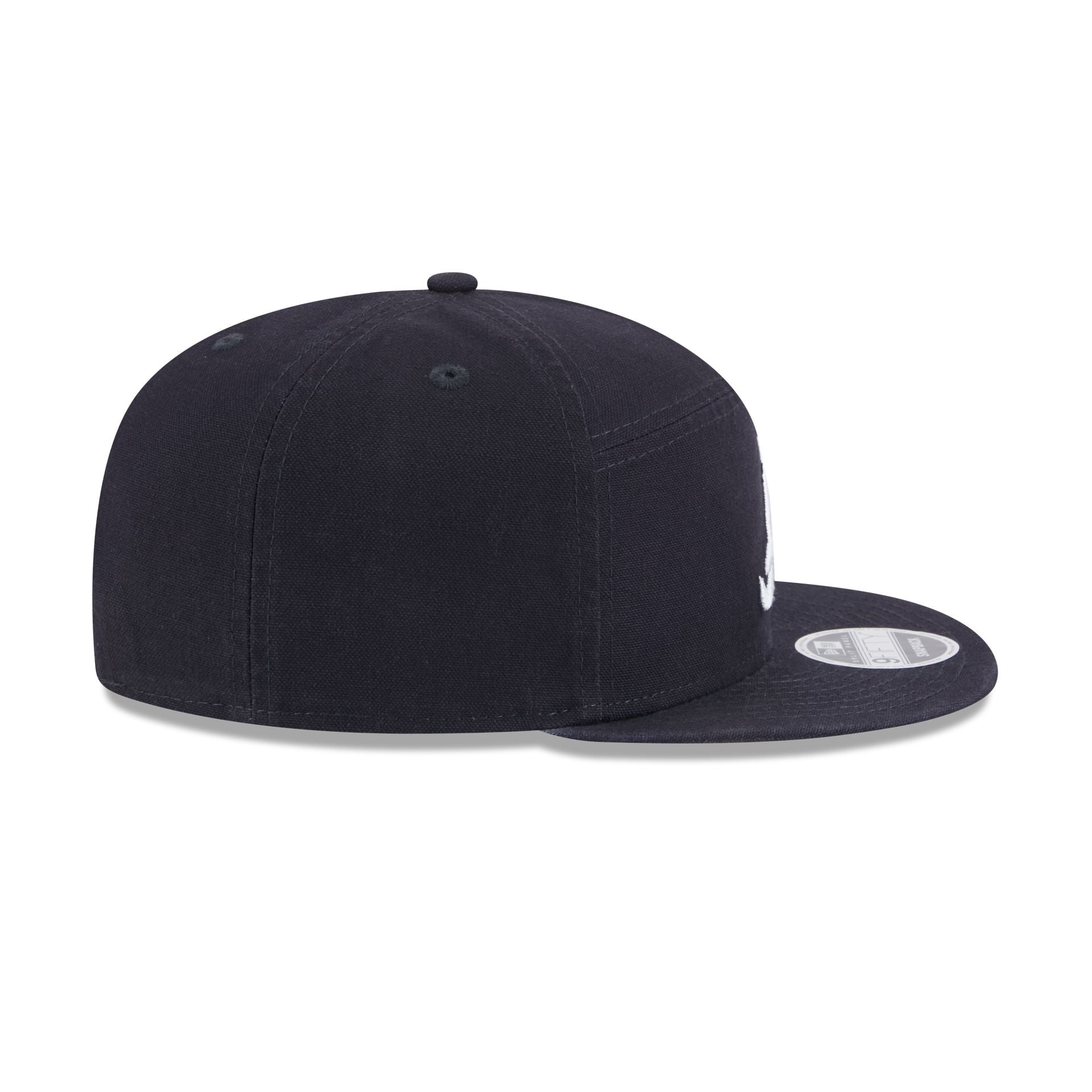 Atlanta Braves Cotton Canvas 9FIFTY Split Panel Trucker Hat