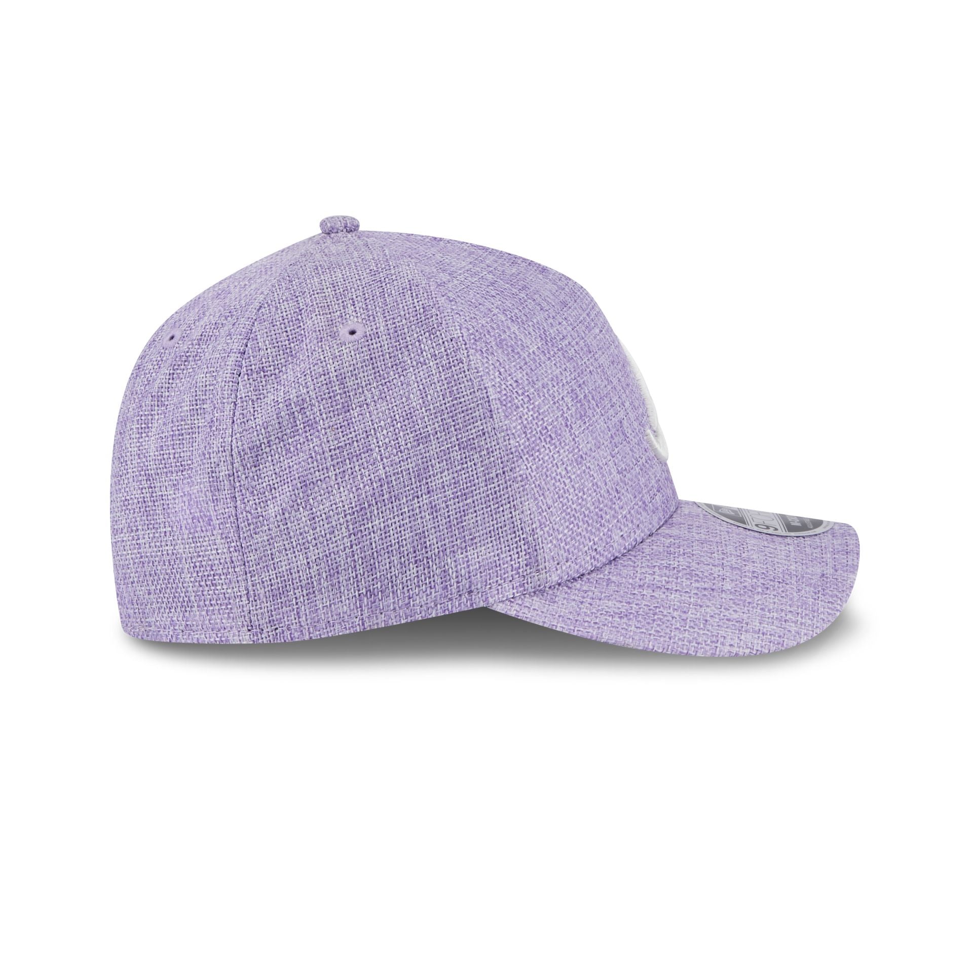 Atlanta Braves Cotton Weave Purple 9FORTY M-Crown A-Frame Snapback Hat