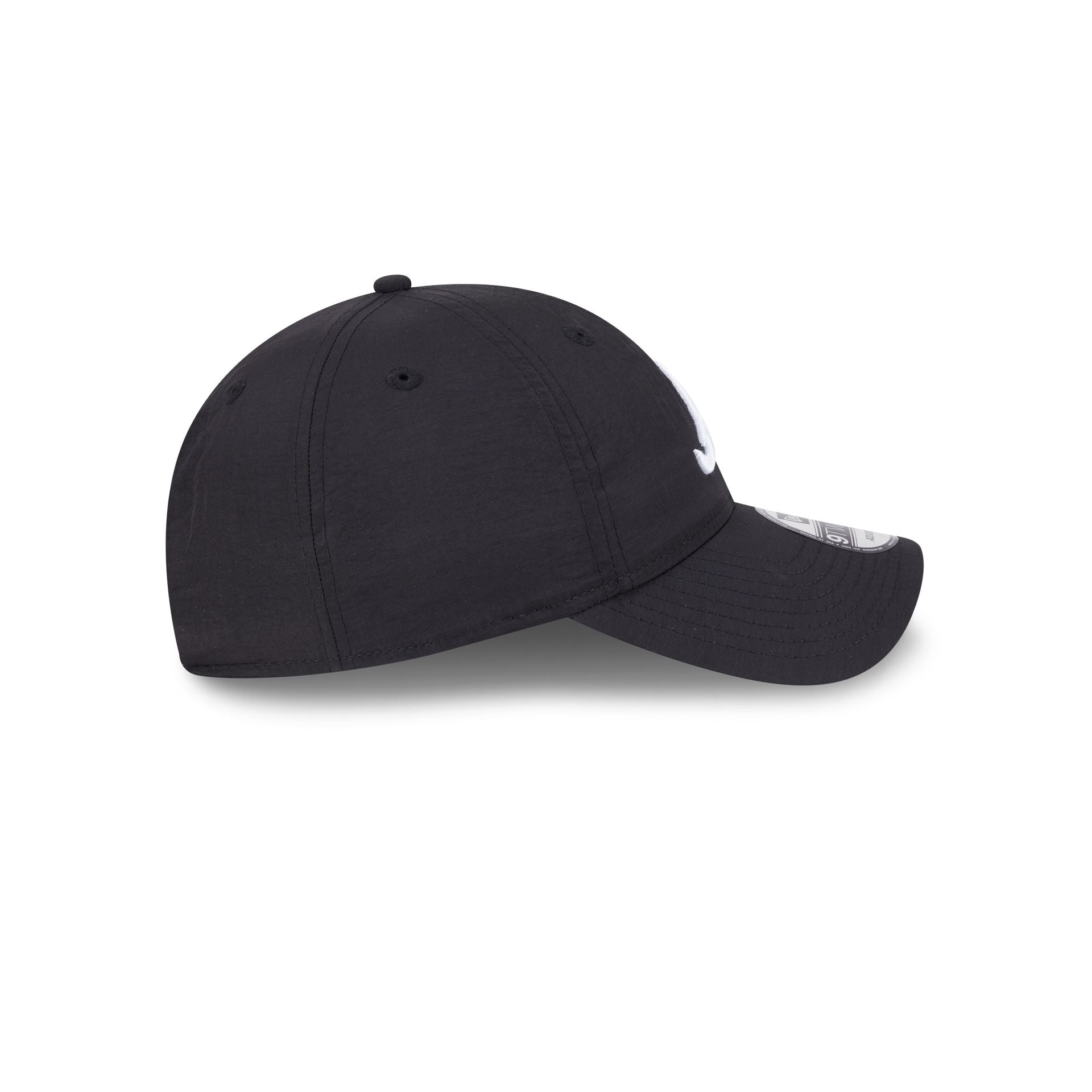 Atlanta Braves Everyday Nylon Black 9TWENTY Adjustable Hat