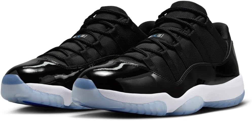 NIKE Jordan Men's 11 Low “Space Jam” Size 12 Black/Varsity Royal-White (FV5104-004)