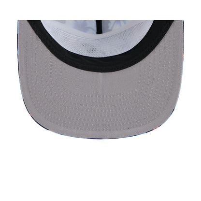 Atlanta Braves Pattern Golfer Trucker Hat