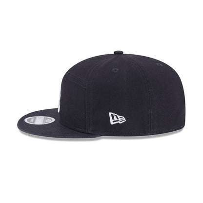 Atlanta Braves Cotton Canvas 9FIFTY Split Panel Trucker Hat