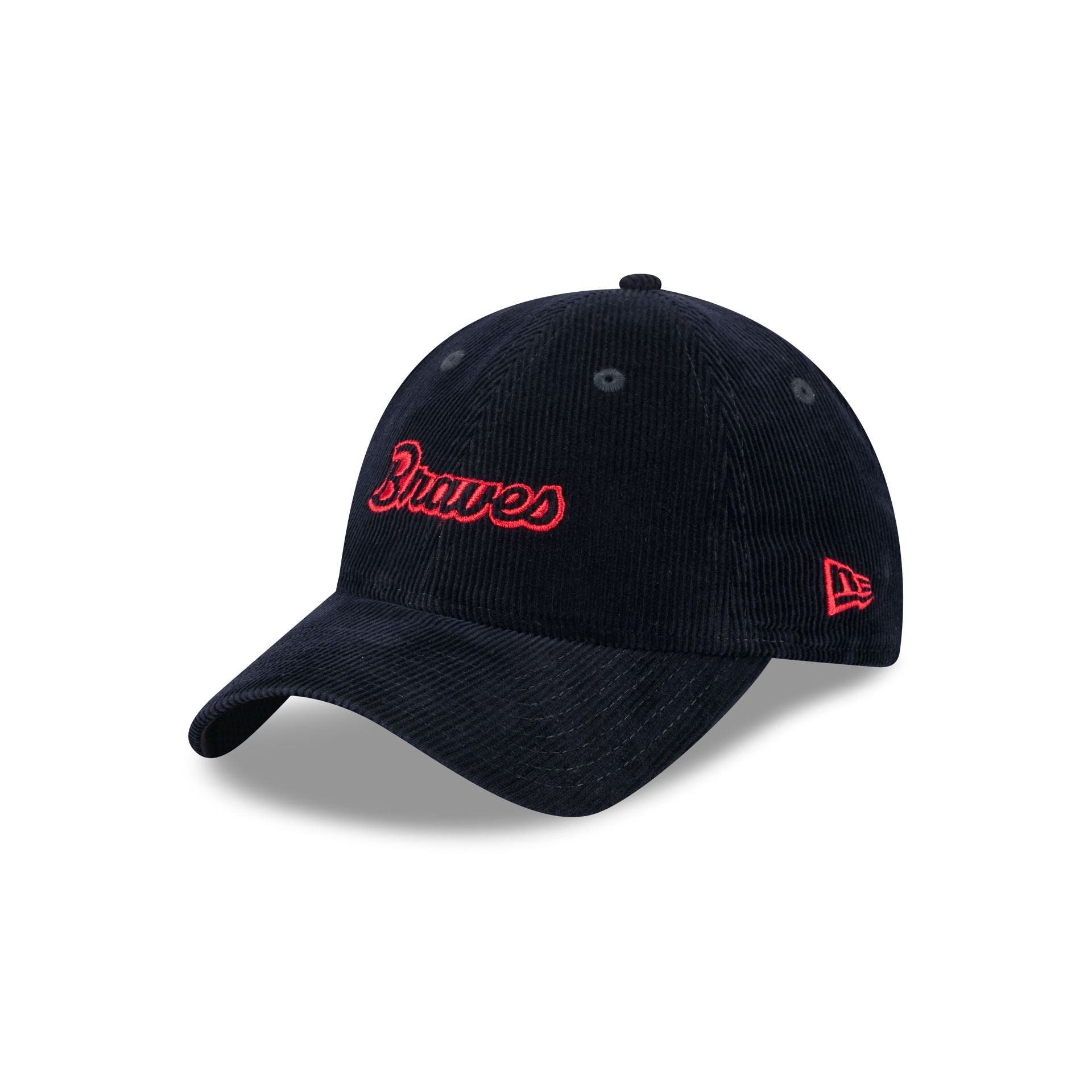 Atlanta Braves Women's Corduroy 9TWENTY Adjustable Hat
