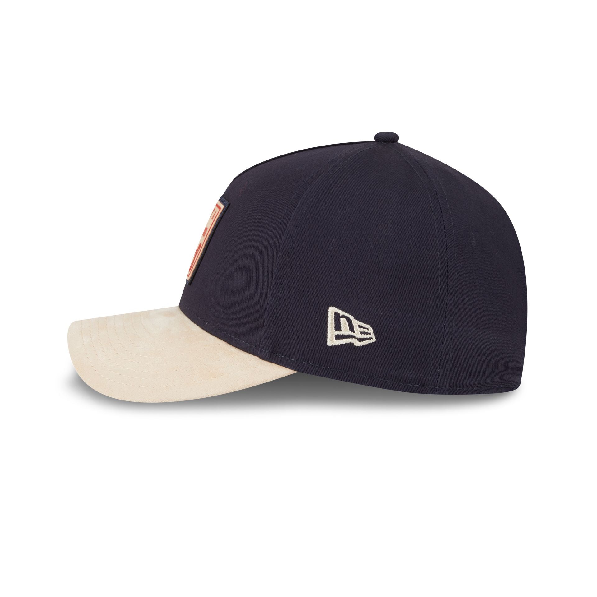 Atlanta Braves Suede Patch 9FORTY M-Crown A-Frame Adjustable Hat