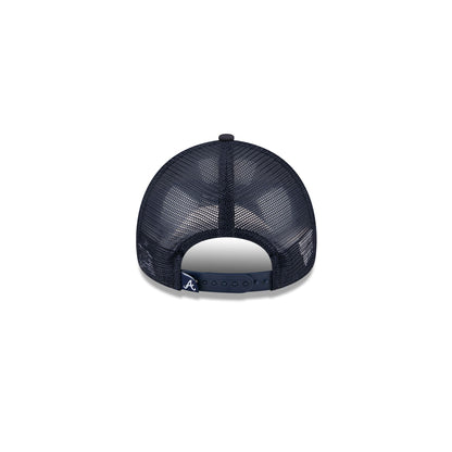 Atlanta Braves Kids Chalk 9FORTY A-Frame Trucker Hat
