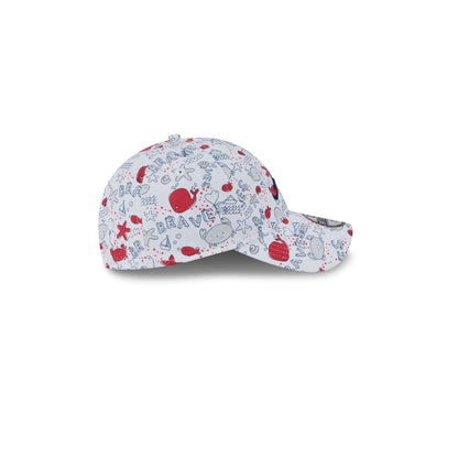 Atlanta Braves Kids Ocean 9TWENTY Adjustable Hat