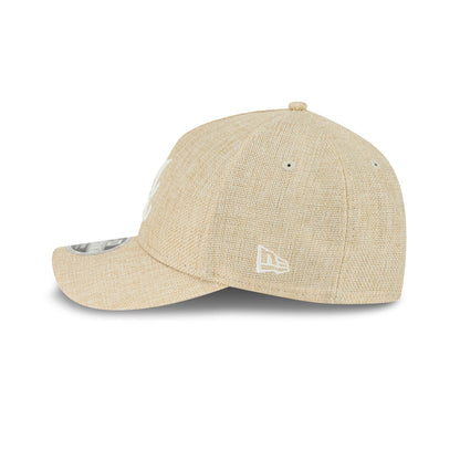 Atlanta Braves Cotton Weave Stone 9FORTY M-Crown A-Frame Snapback Hat
