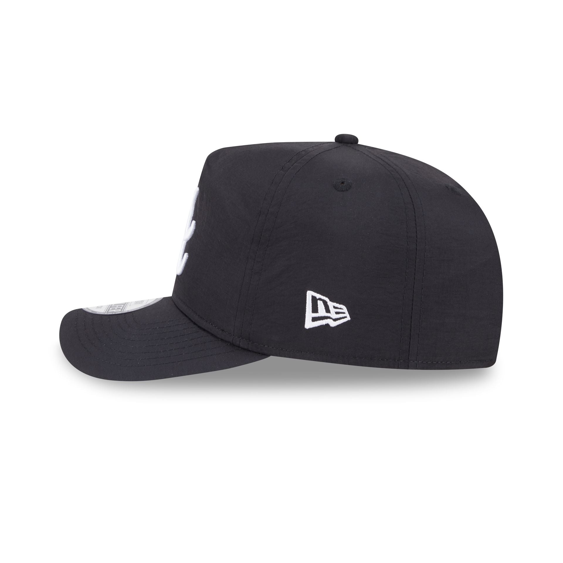 Atlanta Braves Everyday Nylon Black Golfer Hat