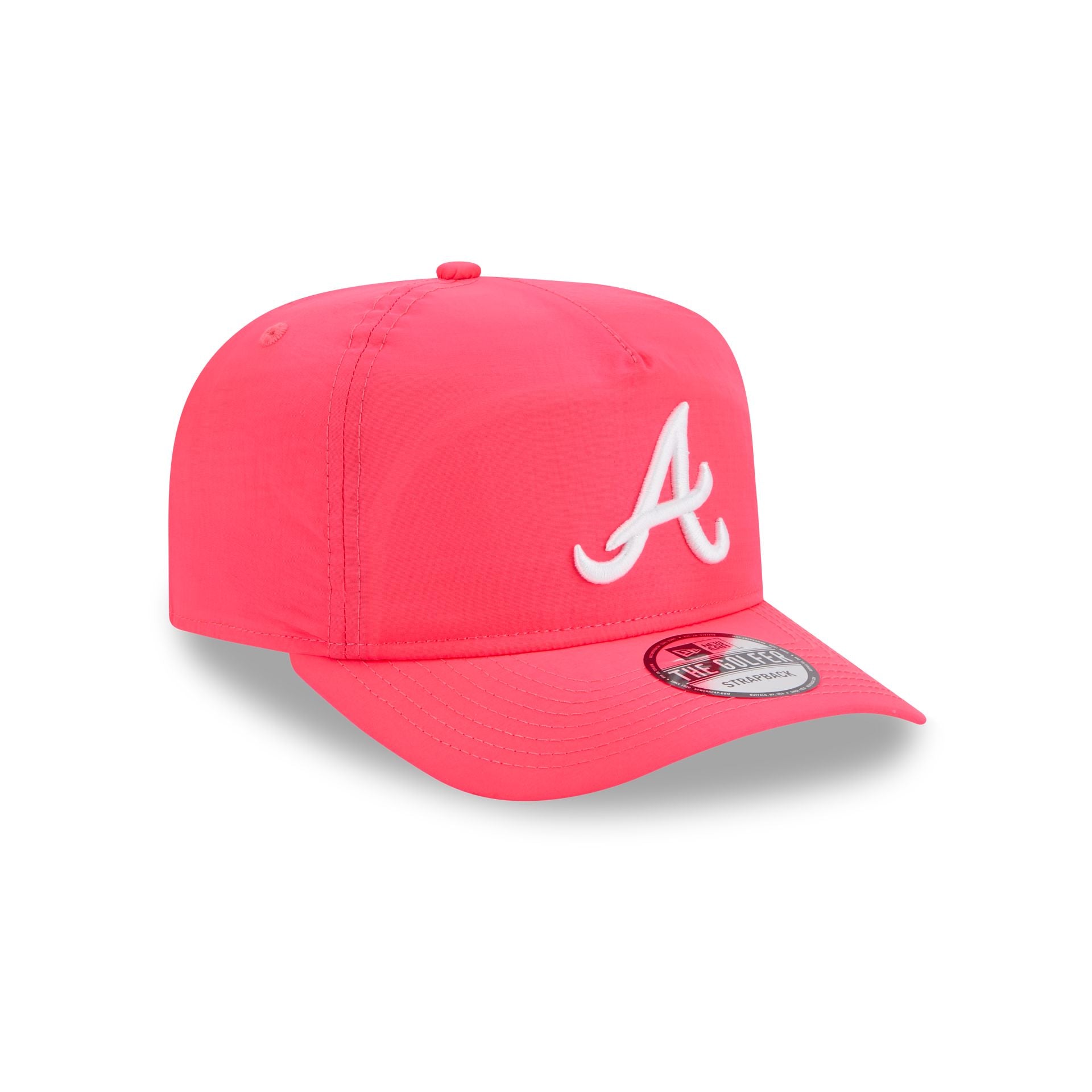 Atlanta Braves Everyday Nylon Pink Golfer Hat