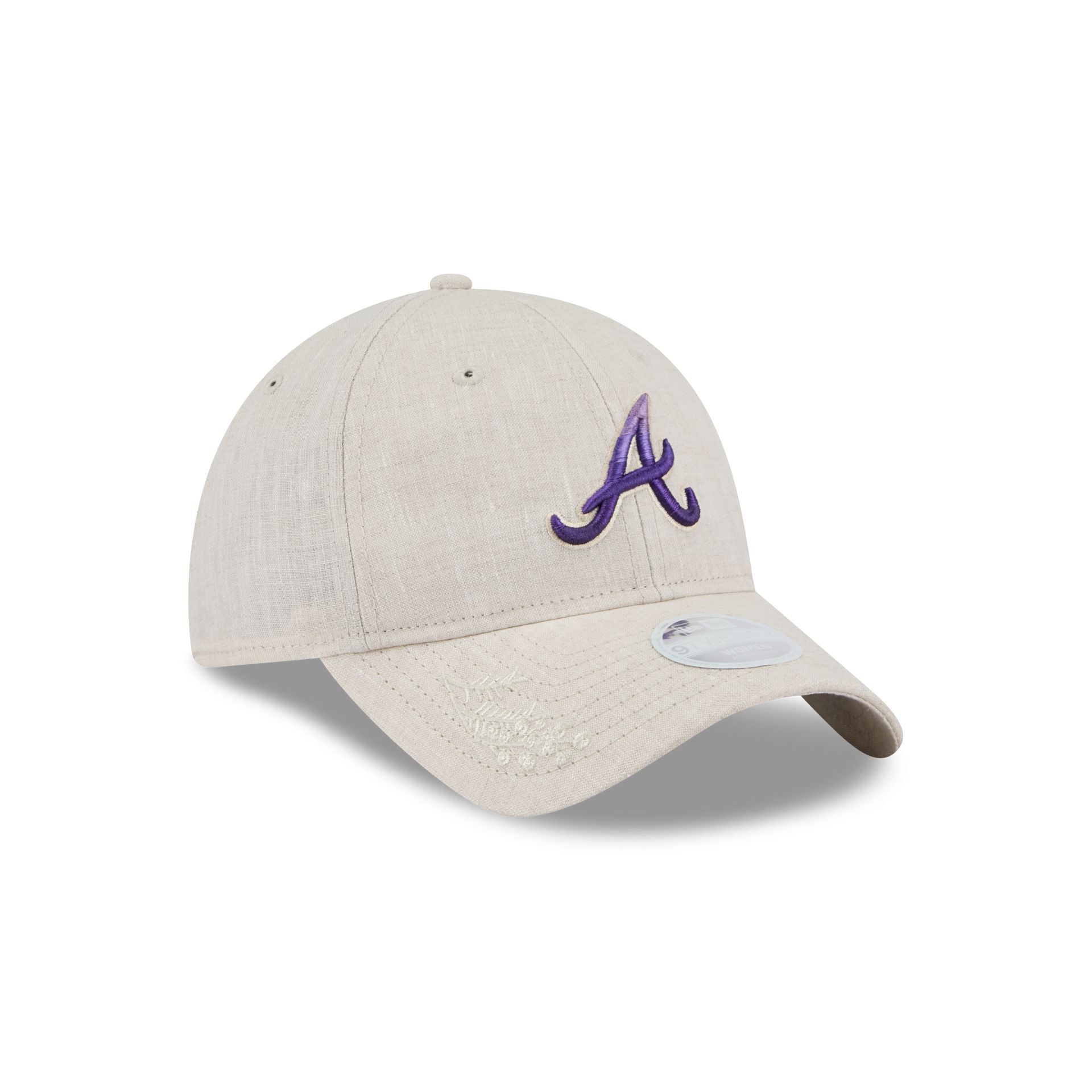 Atlanta Braves Floral Women's 9TWENTY Adjustable Hat
