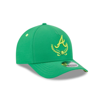 Atlanta Braves Tee Time 9FORTY M-Crown A-Frame Snapback Hat